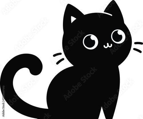 cat vector silhouettes