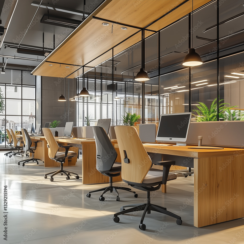 Open-Concept Office Open-Concept Office