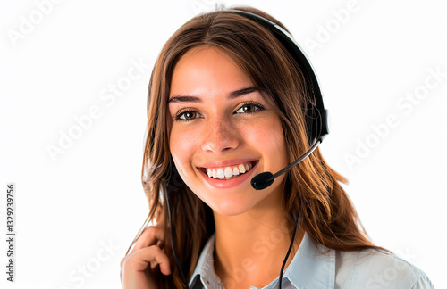 Telephone Operator at Work