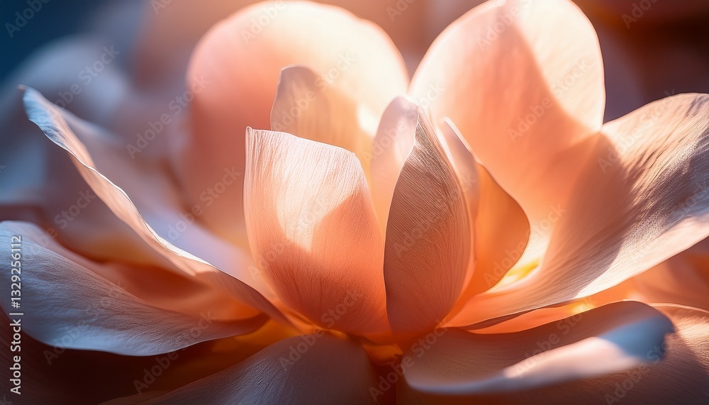 Realistic close-up of delicate flower petals softly illuminated, capturing natural beauty and gentle textures in detail.
Realistic close-up of delicate flower petals softly illuminated, capturing natural beauty and gentle textures in detail.
