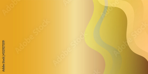 orange water with shimmers like a wave on a white background