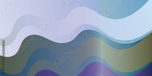 violet water with shimmers like a wave on a white background