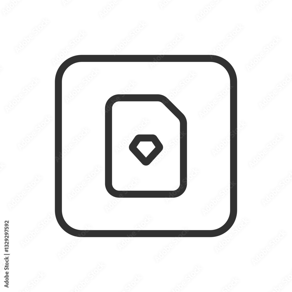 Sketch Document File Icon - Modern Simple Flat Vector for Web and Mobile Sketch Document File Icon - Modern Simple Flat Vector for Web and Mobile
