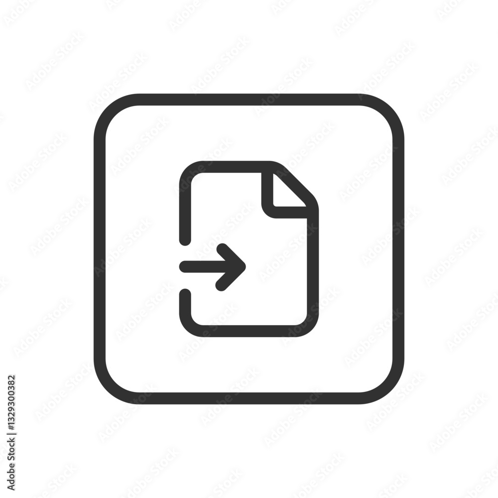 Arrow Document File Icon - Modern Simple Flat Vector for Web and Mobile Arrow Document File Icon - Modern Simple Flat Vector for Web and Mobile