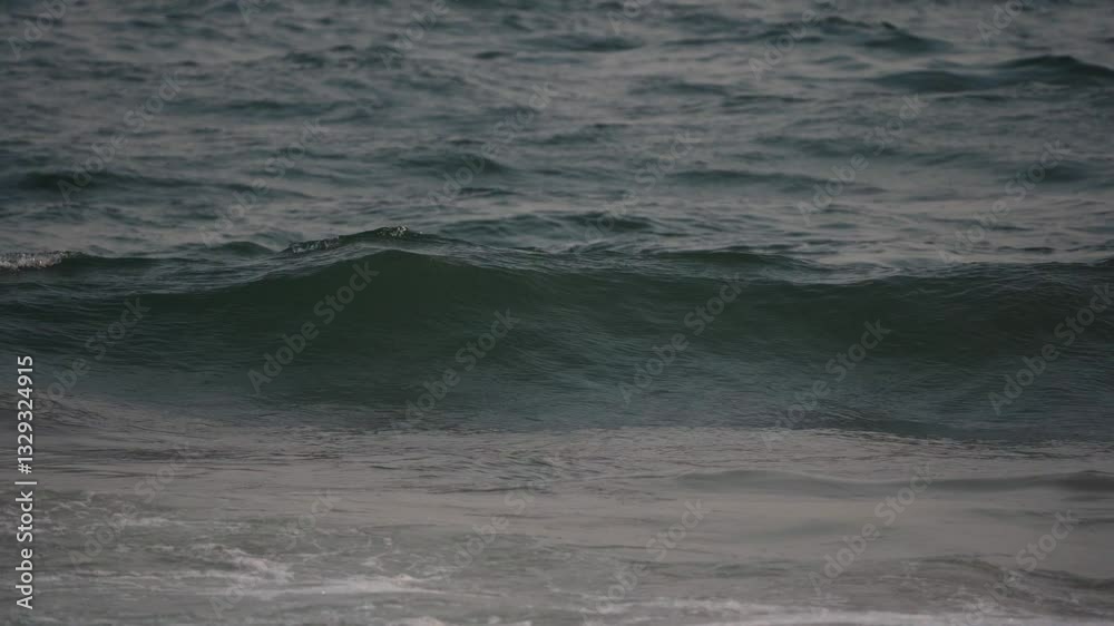 Ocean Wave Splash, Rolling Sea Waves, Powerful Coastal Waves, White Foam Surf, Ocean Water Motion, Breaking Beach Waves, Dynamic Sea Tide stock video.
Ocean Wave Splash, Rolling Sea Waves, Powerful Coastal Waves, White Foam Surf, Ocean Water Motion, Breaking Beach Waves, Dynamic Sea Tide stock video.