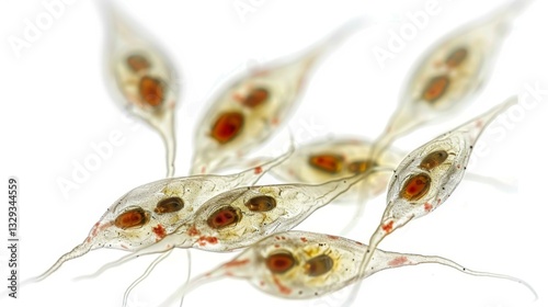 Microscopic View of Apicomplexa Revealing Intricate Non-Motile Parasitic Structures