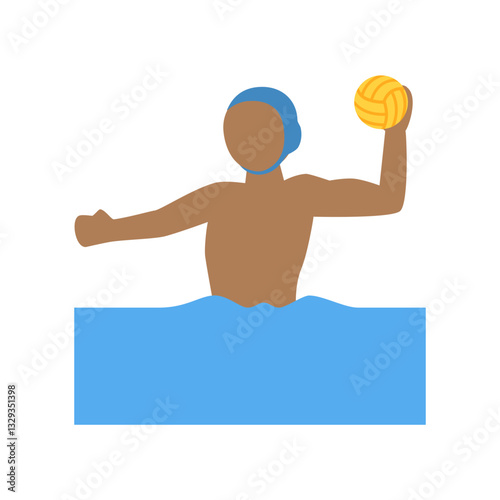 Male Water Polo Player
