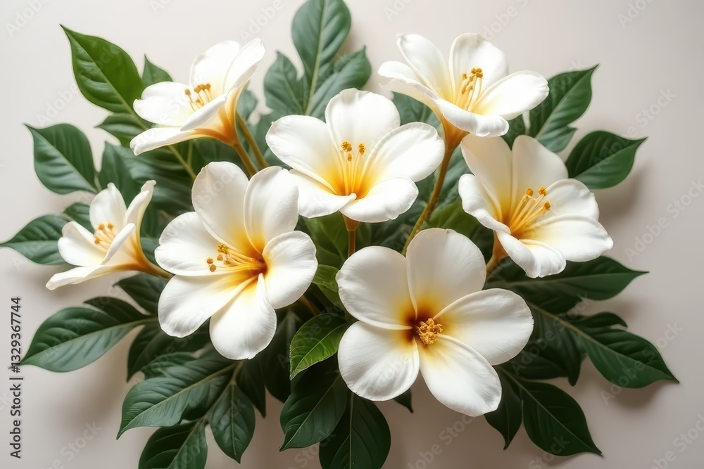 Fototapeta premium Elegant Stephanotis Flower Arrangement for Wedding Decoration