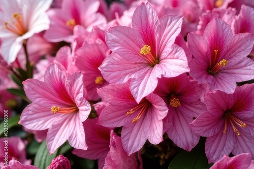 Exploding Azalea Blossoms: A Gorgeous Garden Display