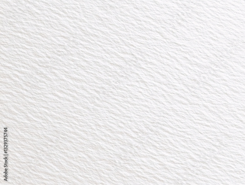 HighResolution Image of White Textured Paper Surface with Subtle Undulations and Grain
