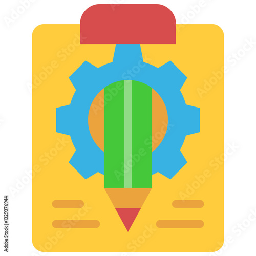 practice flat icon