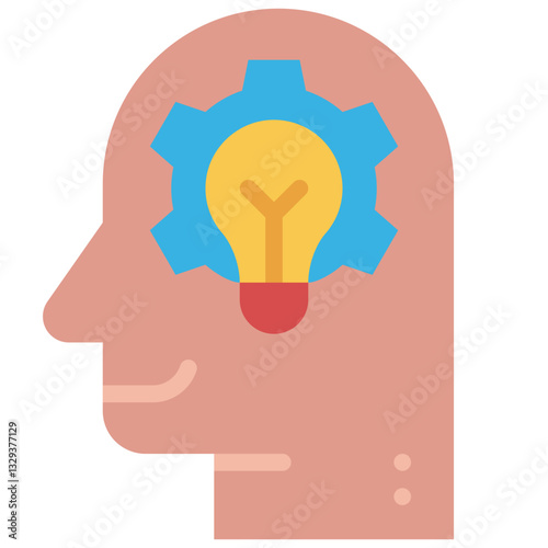thought flat icon