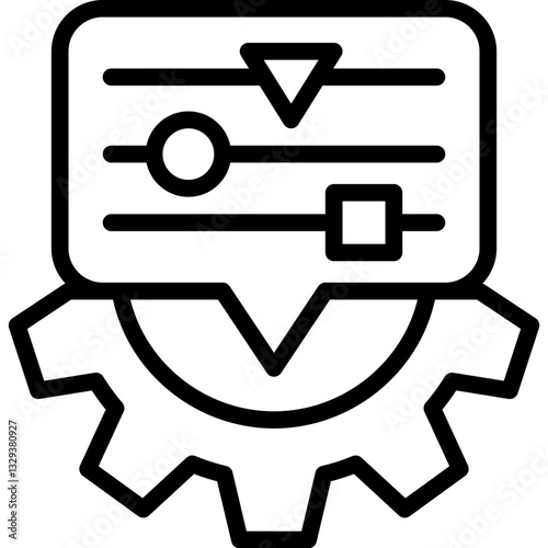 refinement line icon