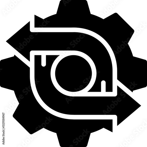 utilization solid icon