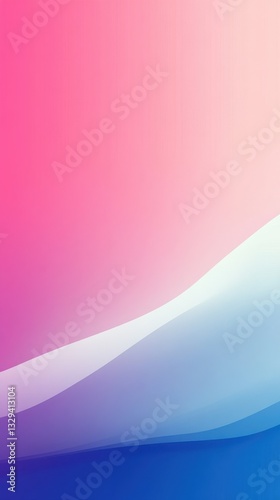 This image features layered soft pastel abstract design, capturing the essence of modern art with flowing forms that evoke emotions of tranquility and warmth.