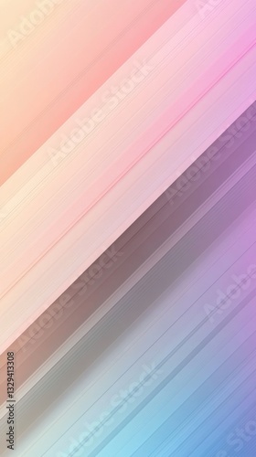 An elegant abstract image comprised of soft pastel lines, merging harmoniously to evoke feelings of tranquility and modern design, perfect for artistic endeavors.