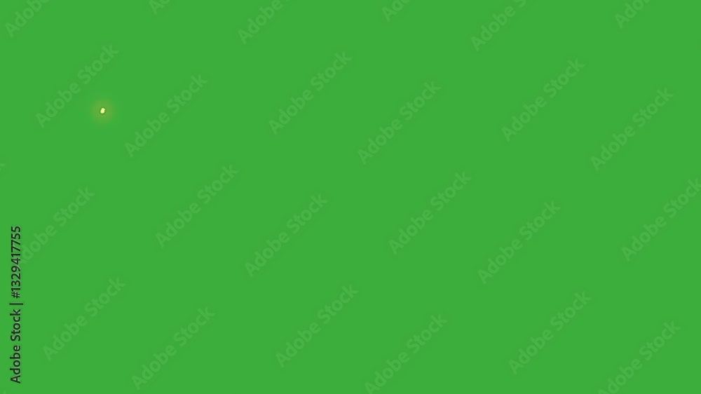 Looping video animation cartoon electric element effect moving on green screen background Looping video animation cartoon electric element effect moving on green screen background