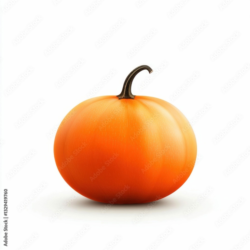 Obraz premium Vibrant Orange Pumpkin