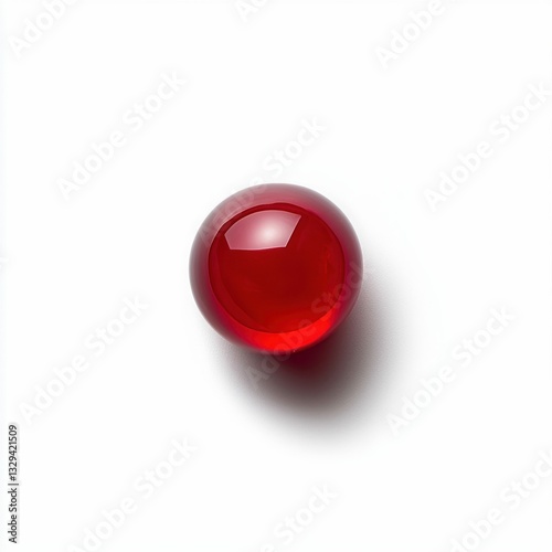 Glossy Crimson Sphere Free Download Glossy Crimson Sphere - GFXLoad