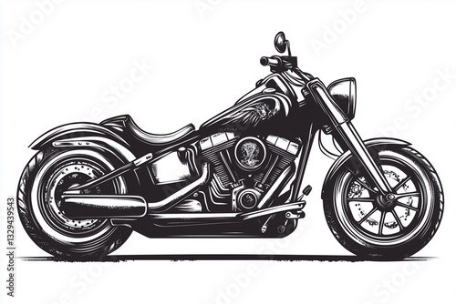 A collection of motorcycle silhouettes in a variety of styles