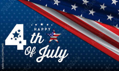 Happy 4th of July, USA Background