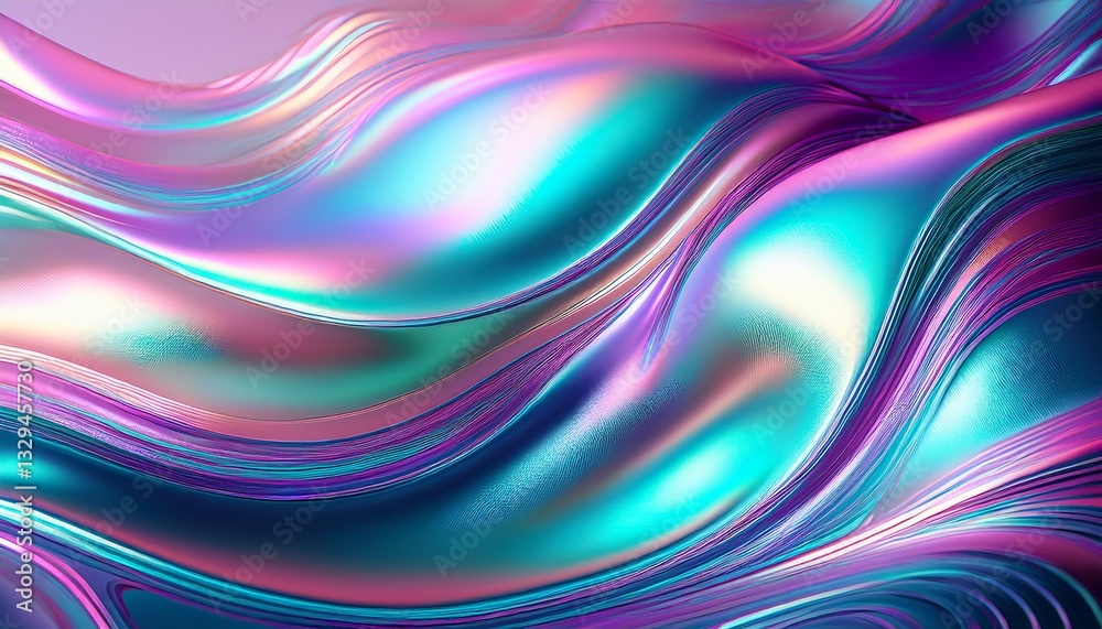 Iridescent gradient with shifting hues of teal, pink, and purple, resembling the smooth, lustrous surface of a pearl, creating a soft, elegant effect.
Iridescent gradient with shifting hues of teal, pink, and purple, resembling the smooth, lustrous surface of a pearl, creating a soft, elegant effect.