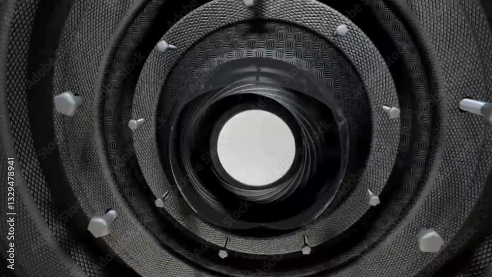 camera lens close up