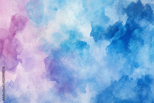 Abstract background with watercolor texture photo