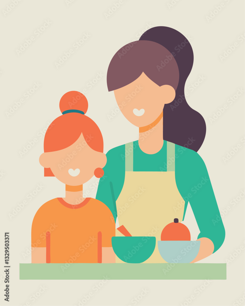 Mother's Day Baking: A Sweet Mother-Daughter Culinary Adventure Fun Love Food Home Women Girls Child Mother's Day Baking: A Sweet Mother-Daughter Culinary Adventure Fun Love Food Home Women Girls Child