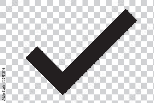 Wallpaper Mural black check mark icon Torontodigital.ca