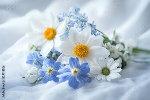 May Day Spring Flower Bouquet