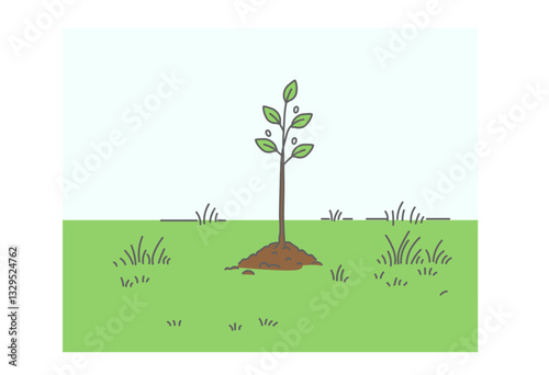 植樹, 苗木, 環境保護, 森林再生, エコ, サステナブル, 環境問題, 緑化, SDGs, 自然保護, 気候変動, 地球温暖化対策, 森づくり, 植林, ボランティア, 環境活動, 自然環境, 緑のある暮らし, ガーデニング, 土壌保全, 育てる, 持続可能, 気候アクション, エコライフ, 環境教育, 公園整備, 生態系保全, 樹木, 地球環境, クリーンエネルギー, 地球に優しい, ベクタ