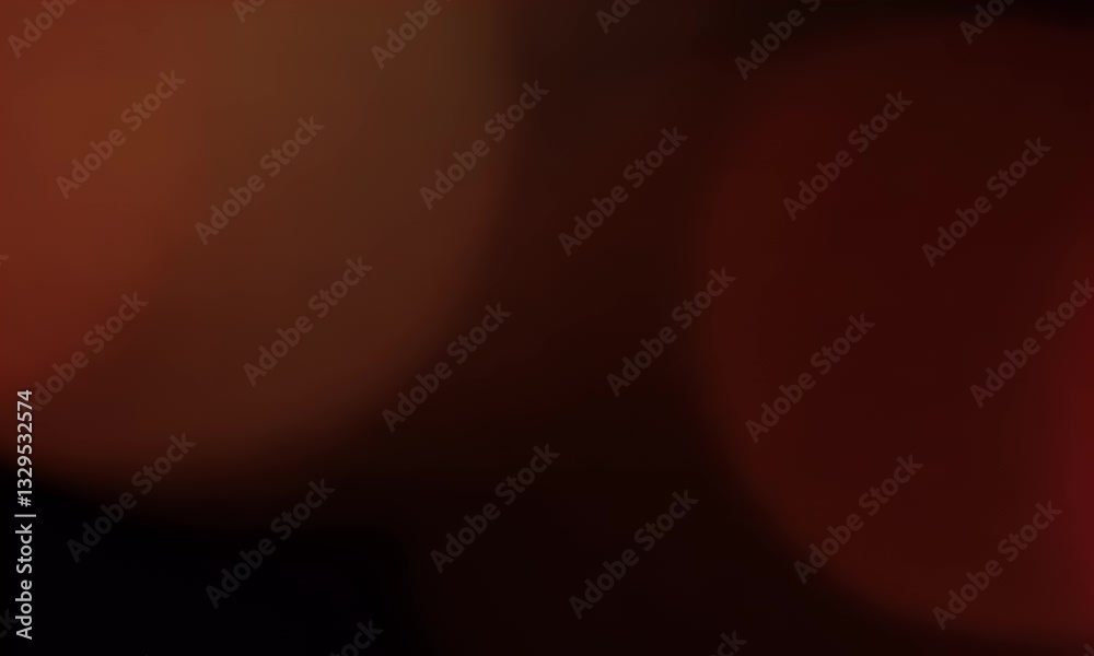 Abstract Red and Brown Bokeh Background Animation