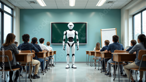 Robot Teacher in a Classroom Setting