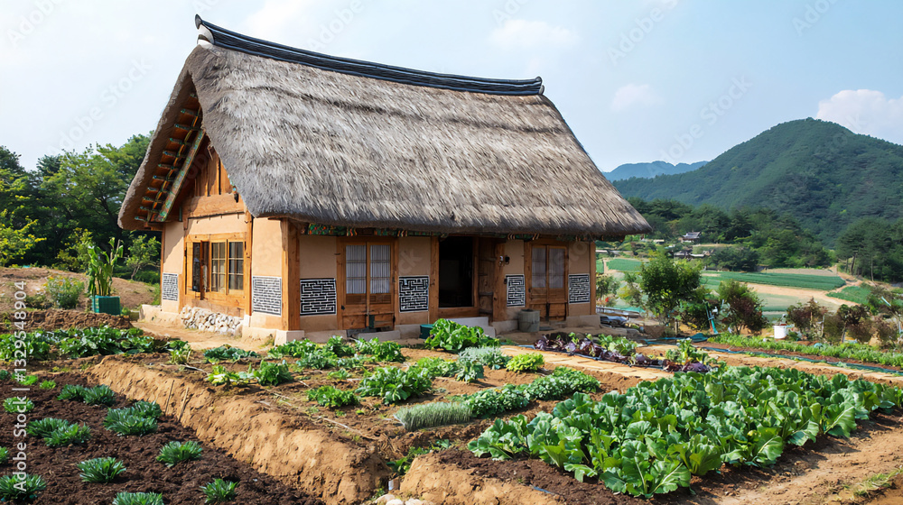  korean farmhouse,