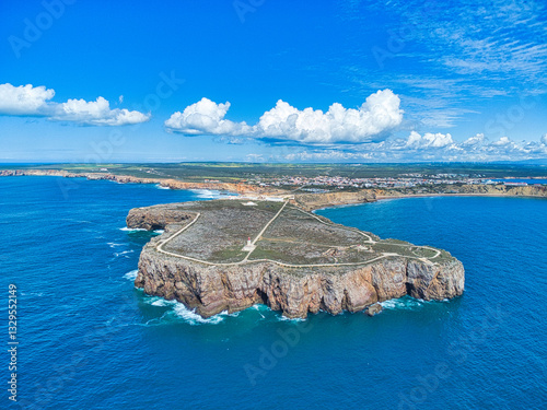 view of the sea from above