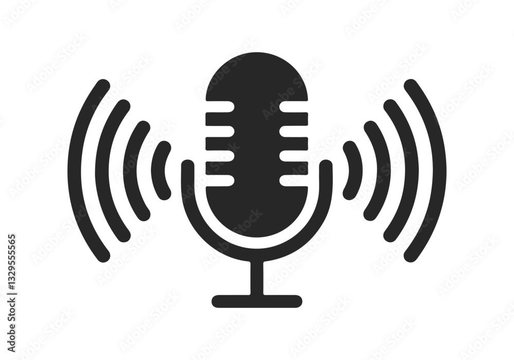 World Voice Day Vector Illustration | Microphone, Sound Waves, Vocal Health, Speech Awareness | Solid Color, No Gradients, Scalable Design for Posters, T-Shirts, Stickers & Social Media World Voice Day Vector Illustration | Microphone, Sound Waves, Vocal Health, Speech Awareness | Solid Color, No Gradients, Scalable Design for Posters, T-Shirts, Stickers & Social Media