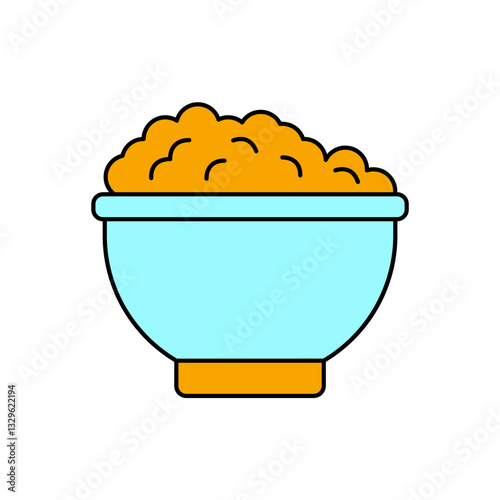 rice icons  symbol vector elements for infographic web