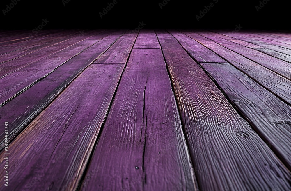 Fototapeta premium Purple wooden floor texture for background use