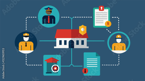 By analyzing data on arrests and convictions law enforcement agencies can identify areas with higher rates of reoffending and address the underlying issues to decrease recidivism.. Vector illustration