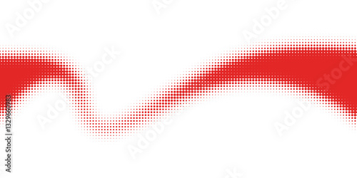 abstract comic halftone wave background
