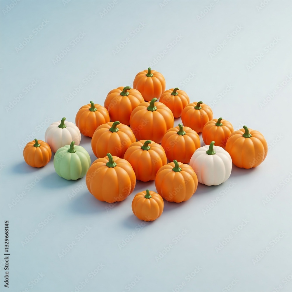 Fototapeta premium Pumkin 3d