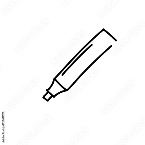 drawing tools line icons
