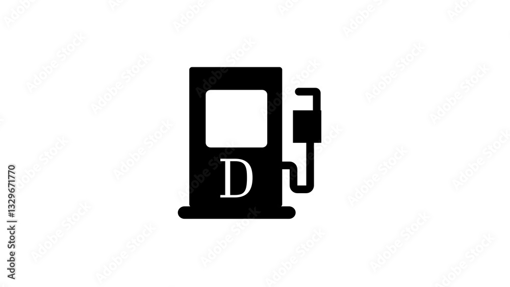 Fuel icon representing energy sources, gasoline, and refueling, commonly used in automotive, industrial, and energy-related applications. Fuel icon representing energy sources, gasoline, and refueling, commonly used in automotive, industrial, and energy-related applications.