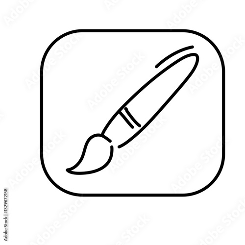 drawing tools line icons
