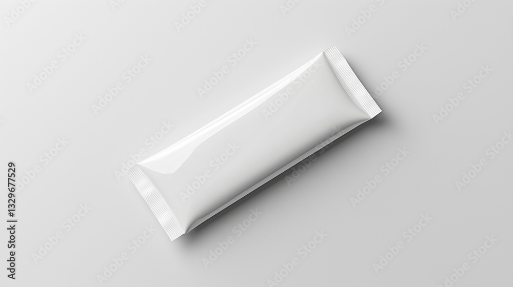 White Sealed Packaging Mockup White Sealed Packaging Mockup