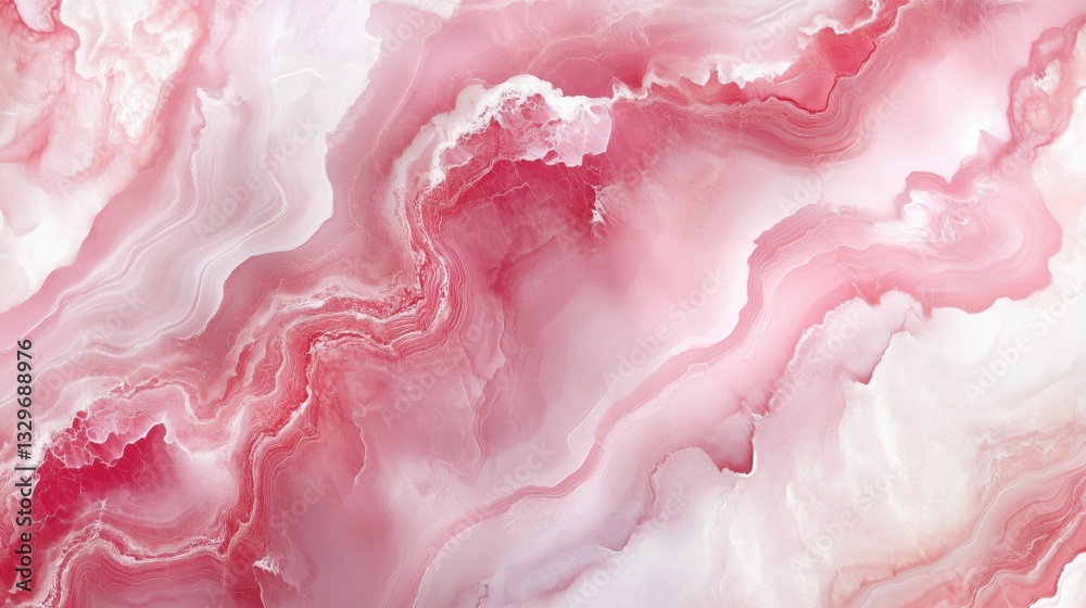 Abstract pink onyx marble texture with flowing patterns and soft hues Abstract pink onyx marble texture with flowing patterns and soft hues