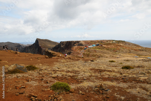 Obraz na płótnie view of Ponta de São Lourenço - volcanic peninsula on Madeira island (Portugal) w salonie