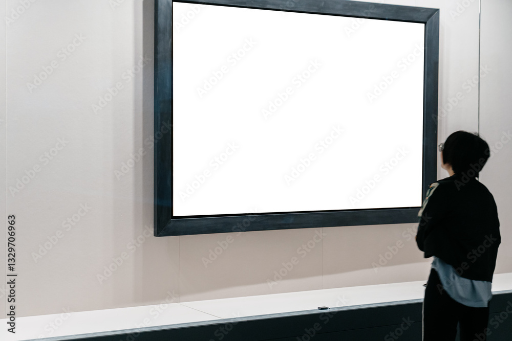 blank fame in gallery