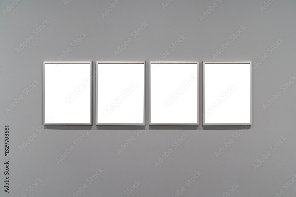 blank fame in gallery
